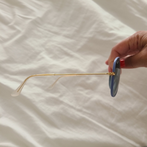 Authentic Ray-Ban Baby Blue Aviators - Picture 4 of 5